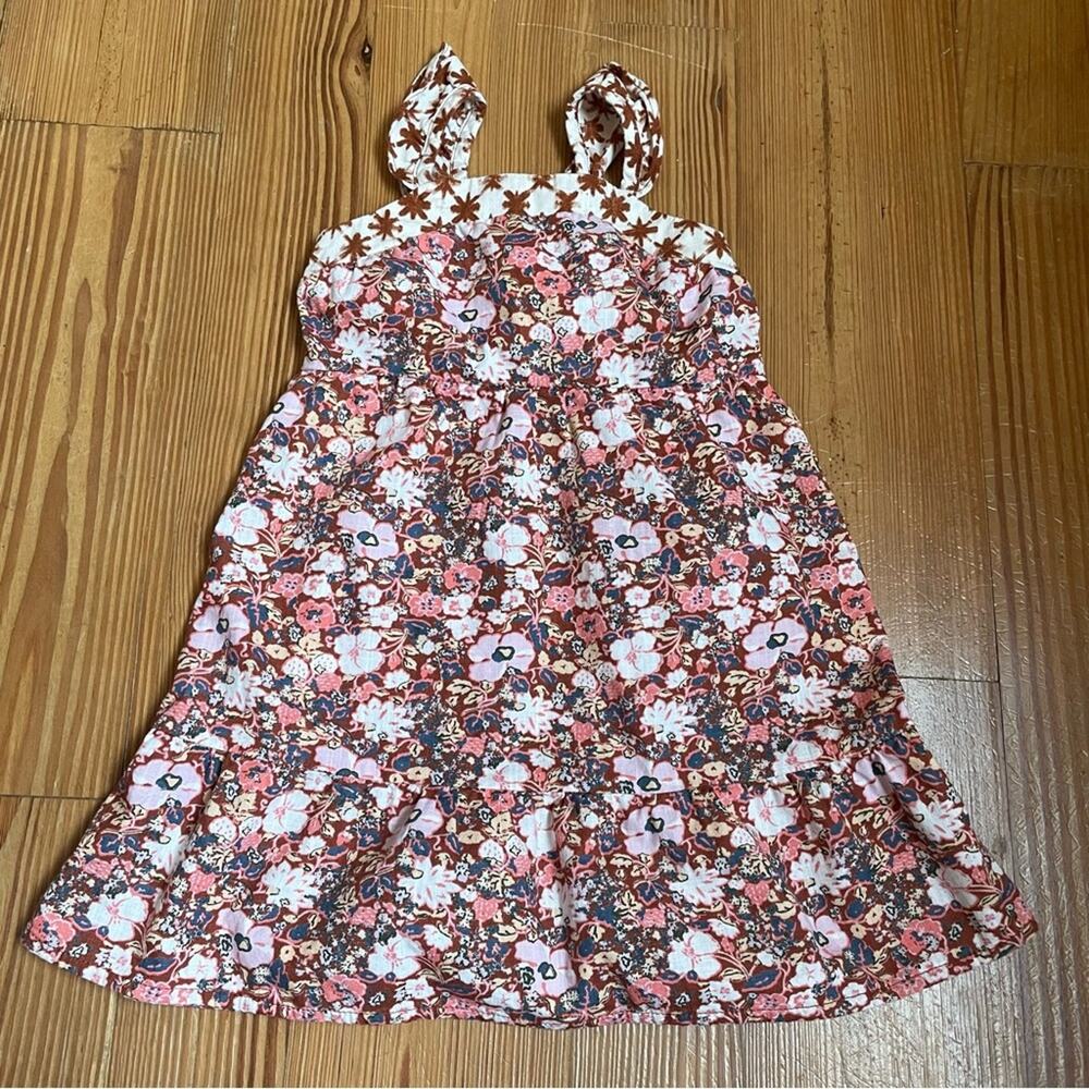 Cat & Jack floral print‎ sleeveless tank dress SIZE 18M